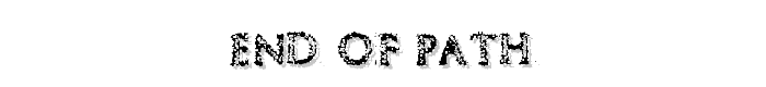 End of Path font